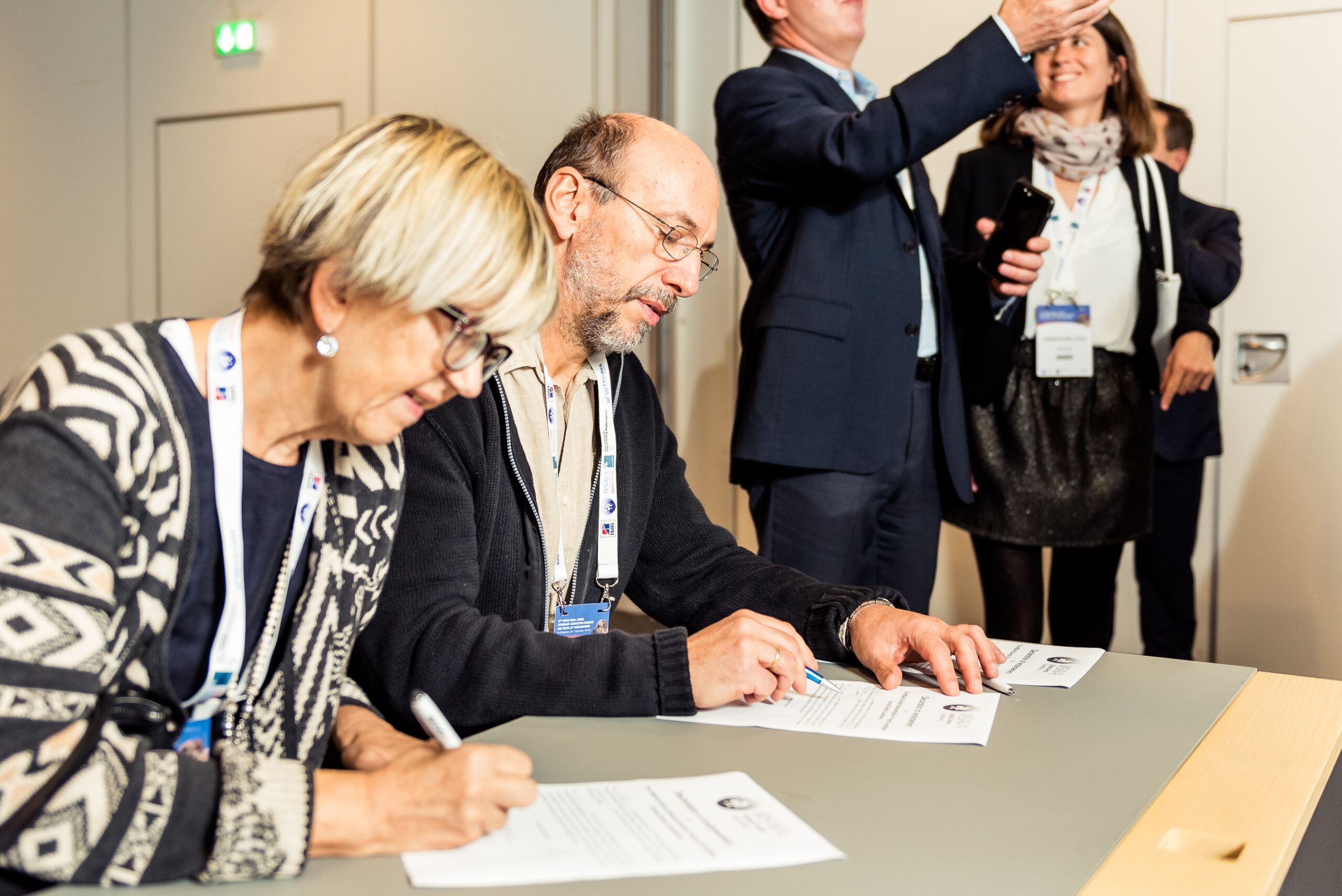 European Assembly members endorsing the guidelines