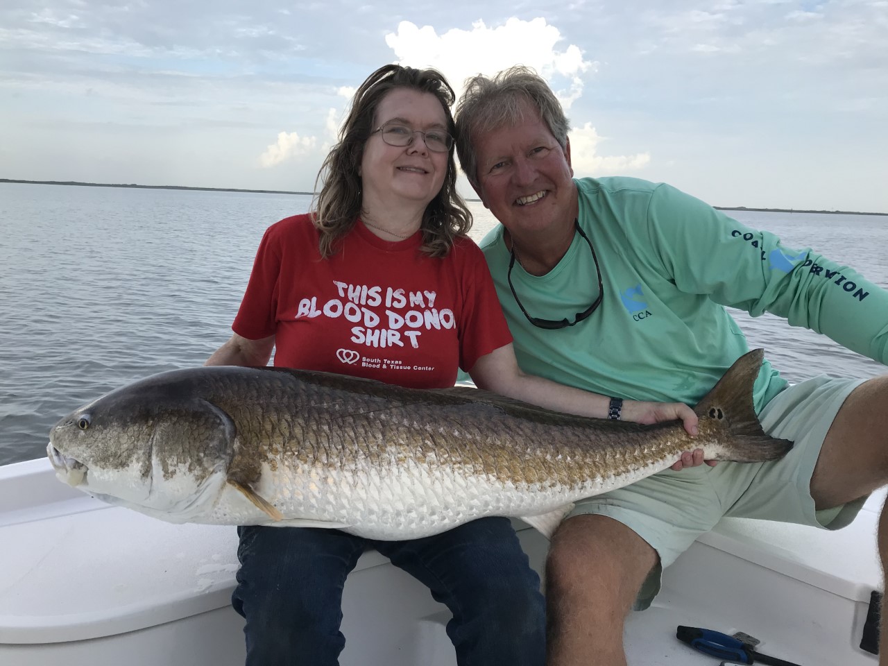 Dr. Jennifer May and her catch!