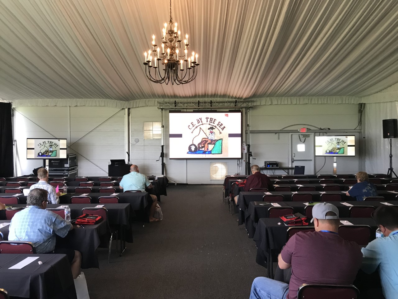 The lecture hall